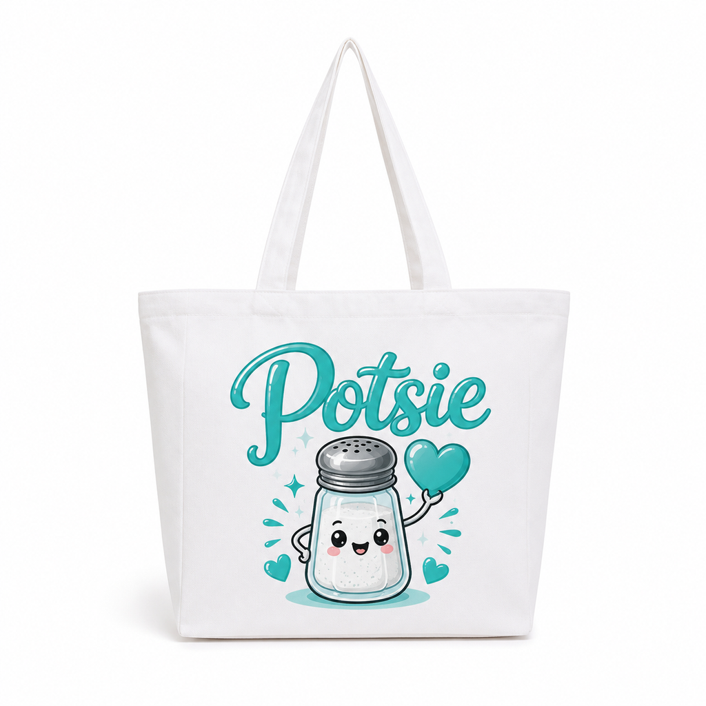 POTSIE PRINT TOTE BAG