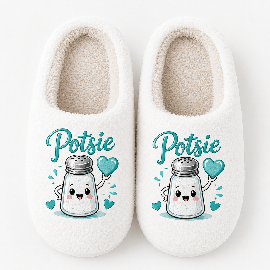 POTSIE PRINT SLIPPERS