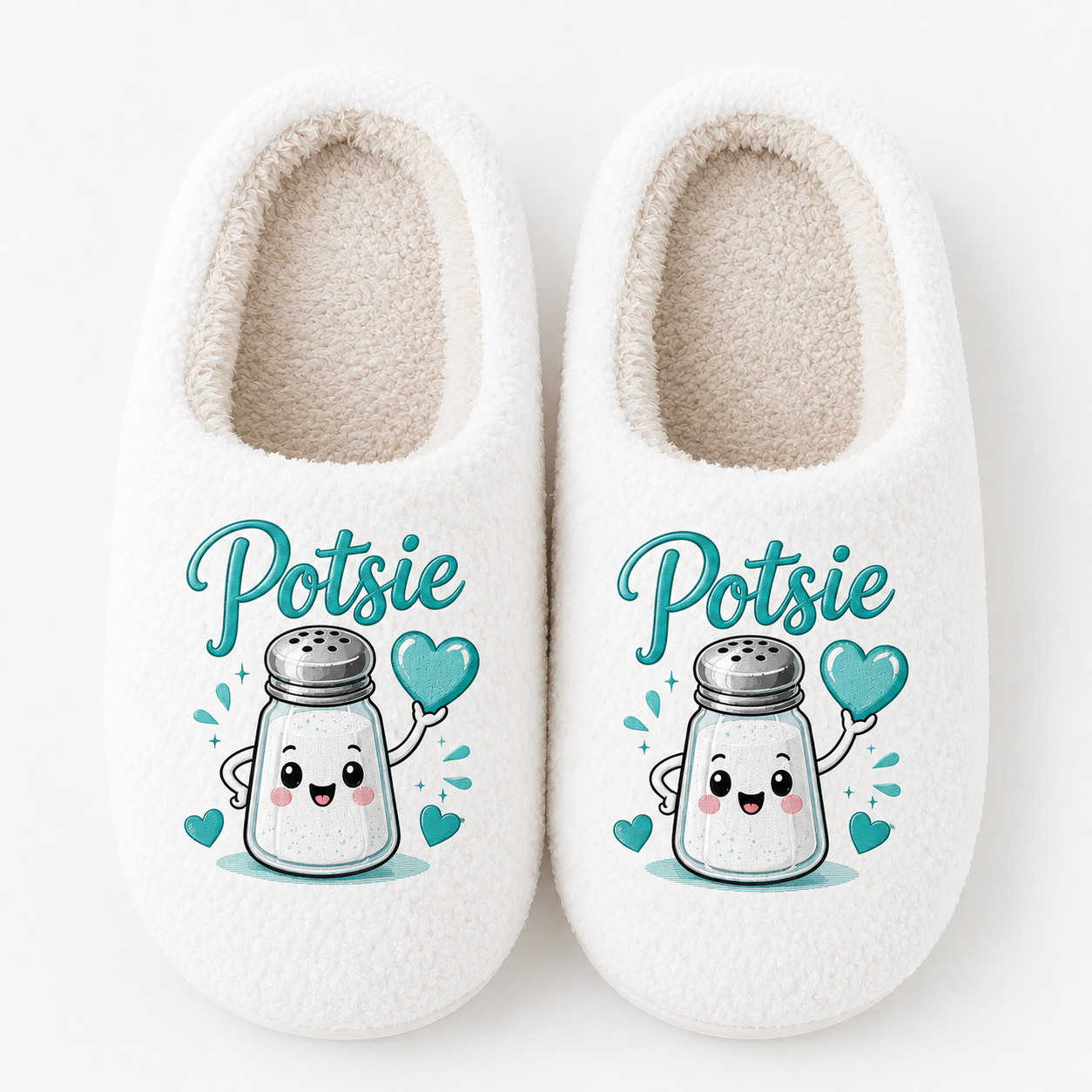 POTSIE PRINT SLIPPERS