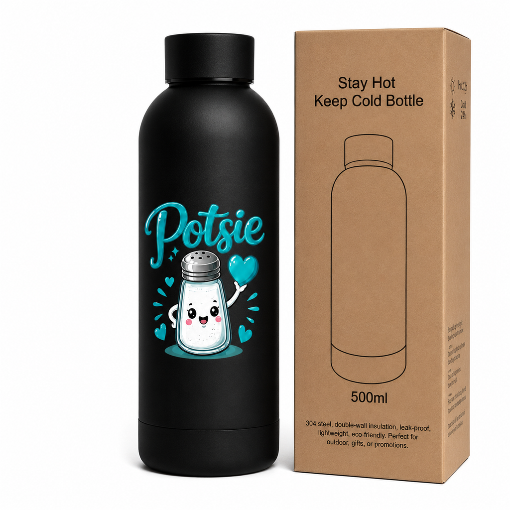 POTSIE PRINT WATER BOTTLE