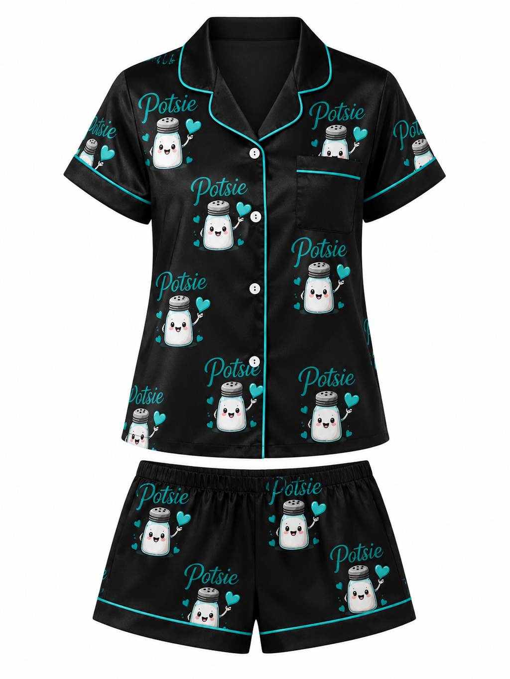 POTSIE PRINT PAJAMAS SHORT SET