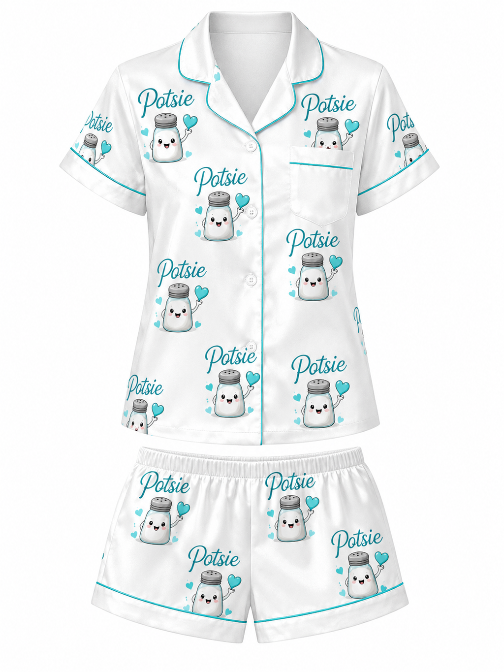 POTSIE PRINT PAJAMAS SHORT SET