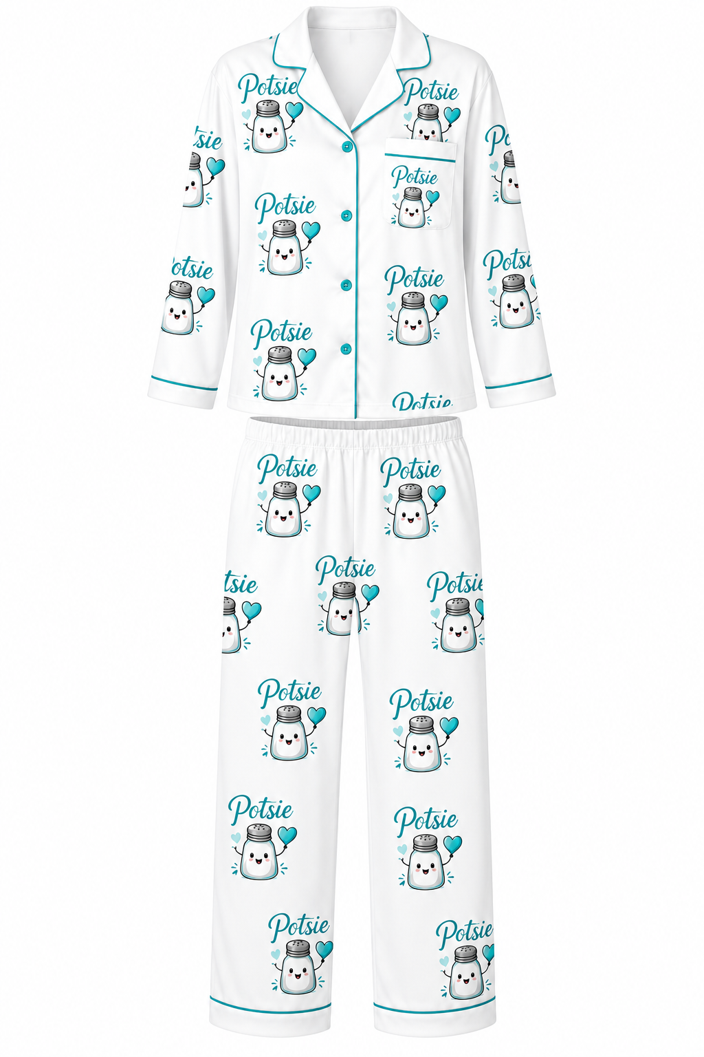 POTSIE PRINT PAJAMAS PANTS SET