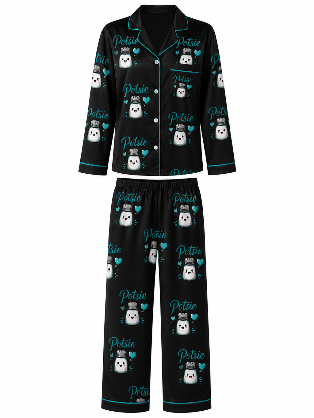 POTSIE PRINT PAJAMAS PANTS SET